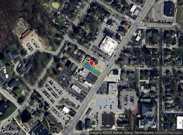  610 Claremont Ave, Ashland, OH Parcel Map