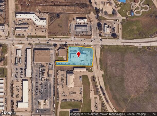  1230 Justin Rd, Lewisville, TX Parcel Map