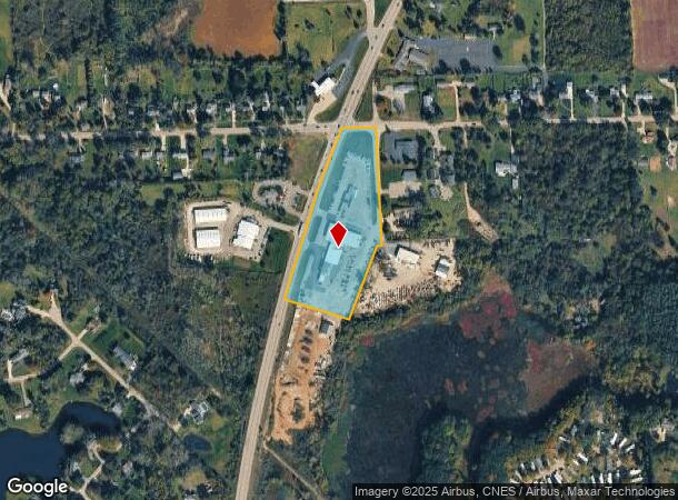 1640 N Lapeer Rd, Lapeer, MI Parcel Map