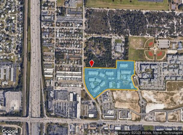  1001 Water Tower Way, Hypoluxo, FL Parcel Map