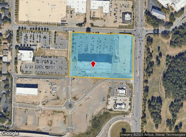  500 S University Ave, Little Rock, AR Parcel Map