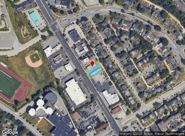 915 York Rd, Towson, MD Parcel Map