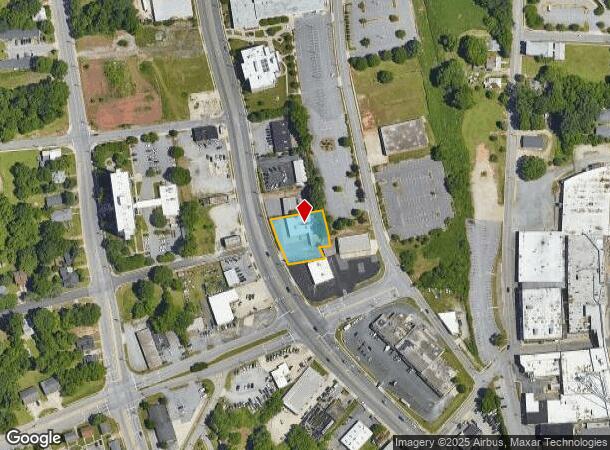  1033 S Main St, High Point, NC Parcel Map