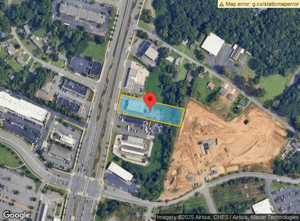  7928 N Tryon St, Charlotte, NC Parcel Map