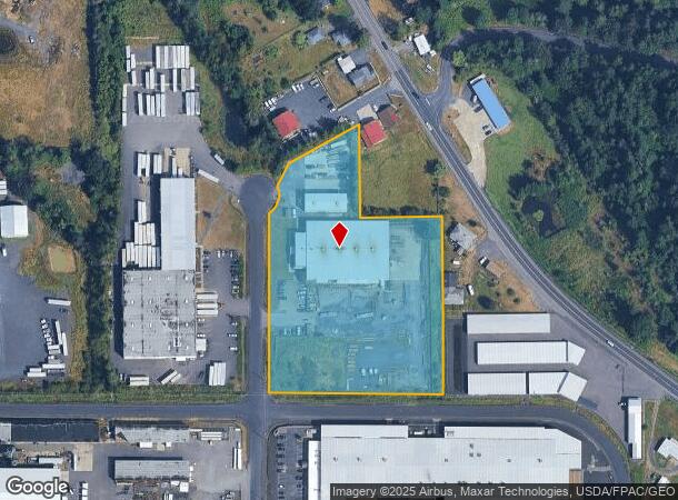 222 Downie Rd, Chehalis, WA Parcel Map