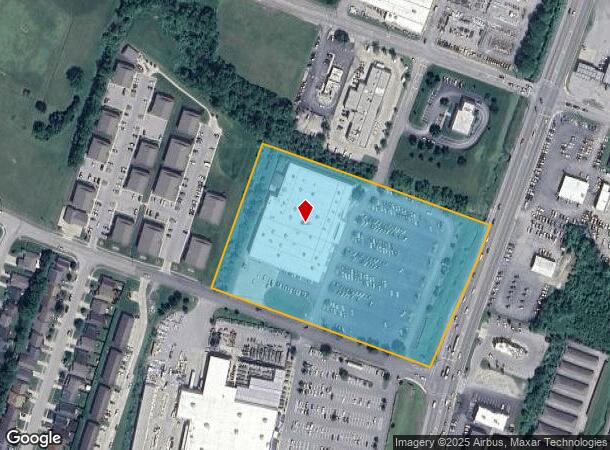 1025 Bypass Rd, Winchester, KY Parcel Map