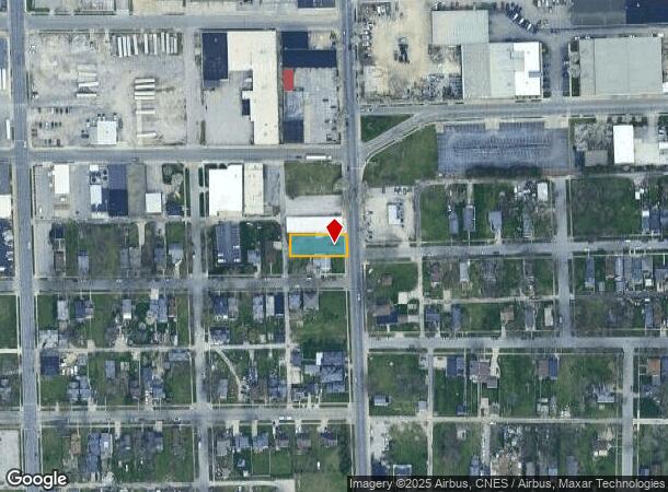  1834 Lafayette St, Fort Wayne, IN Parcel Map