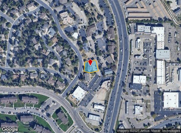  5865 Lehman Dr, Colorado Springs, CO Parcel Map