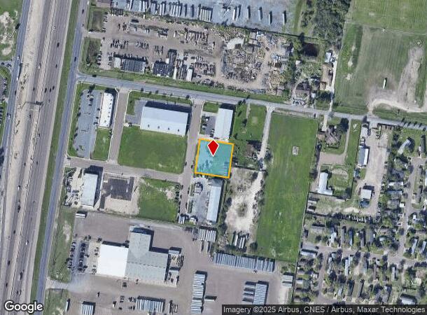  3550 Birch St, Pharr, TX Parcel Map