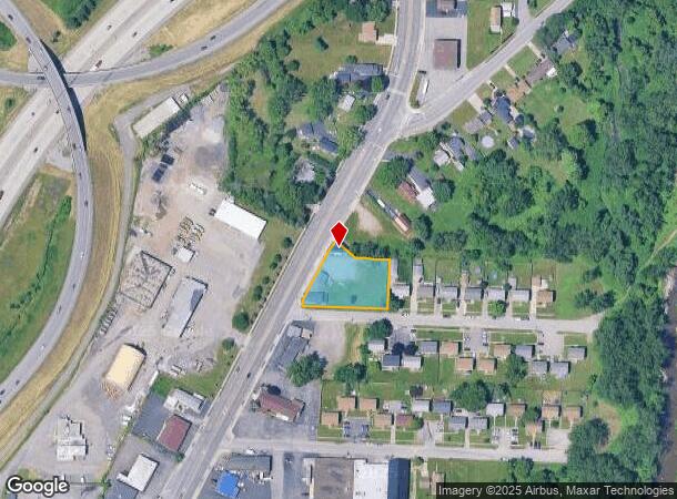 1113 Harlem Rd, Buffalo, NY Parcel Map
