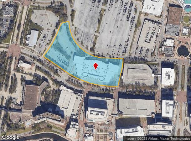  1600 Lake Robbins Dr, Spring, TX Parcel Map