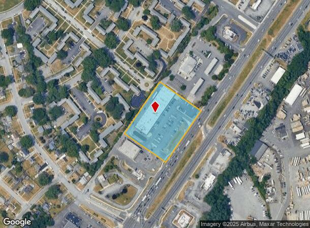 1509 N Dupont Hwy, New Castle, DE Parcel Map