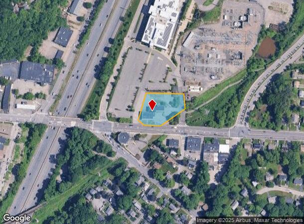  1273 Main St, Waltham, MA Parcel Map
