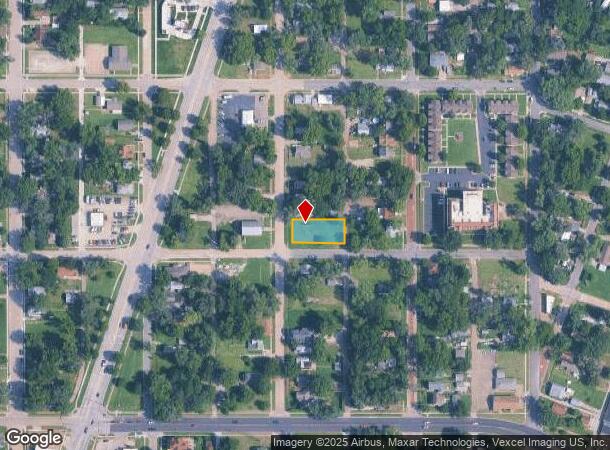  1304 Nw Van Buren St, Topeka, KS Parcel Map