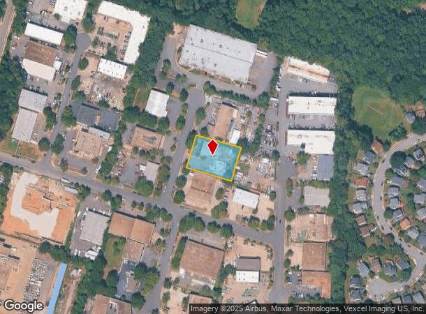 7955 Angleton Ct, Lorton, VA Parcel Map