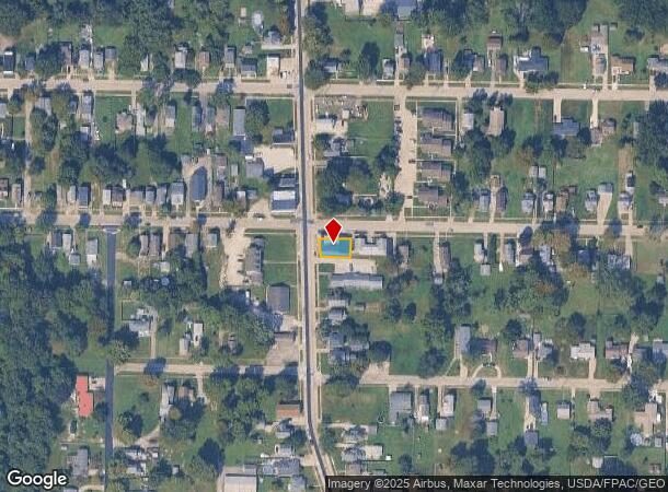 1606 Columbus Ave, Ashtabula, OH Parcel Map