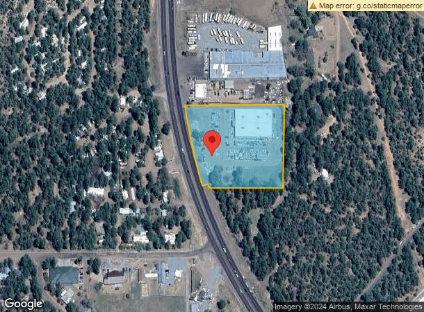  3801 S White Mountain Rd, Show Low, AZ Parcel Map