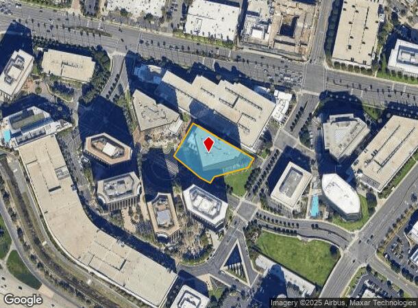  2010 Main St, Irvine, CA Parcel Map