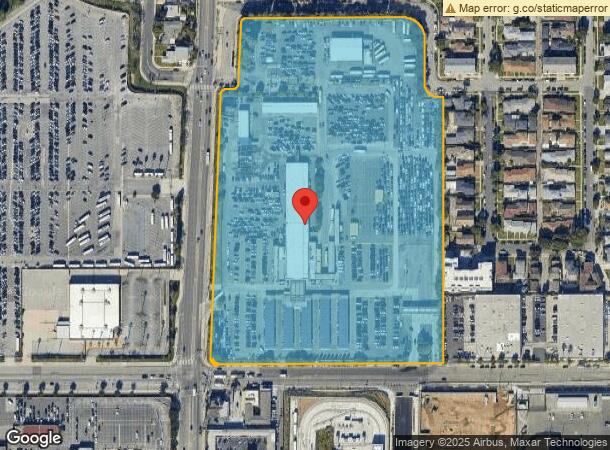  9000 Airport Blvd, Los Angeles, CA Parcel Map