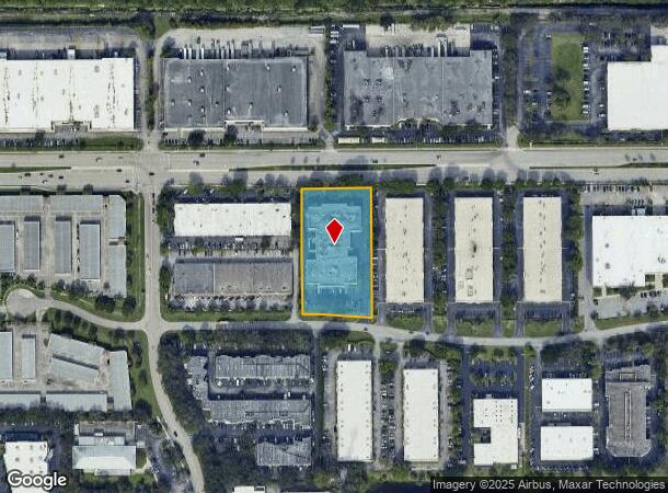  1161 Holland Dr, Boca Raton, FL Parcel Map