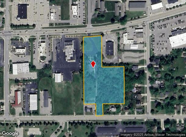 1160 W Main St, Lowell, MI Parcel Map