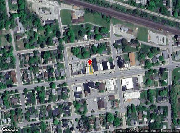  117 E Michigan St, New Carlisle, IN Parcel Map