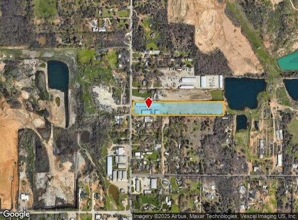  5035 Dick Price Rd, Fort Worth, TX Parcel Map