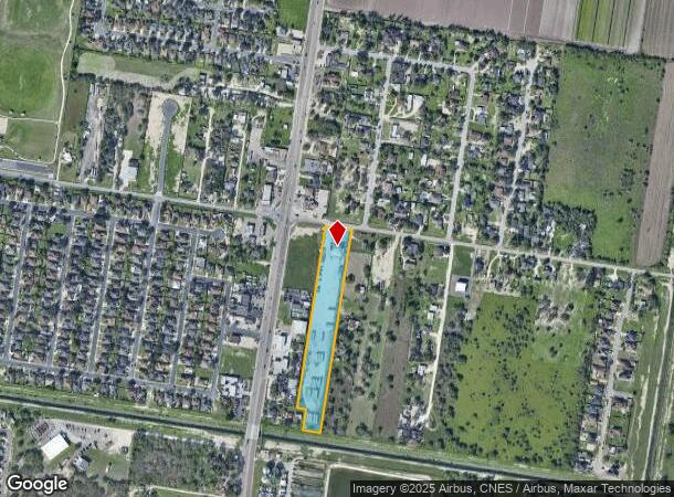  909 W El Dora Rd, Alamo, TX Parcel Map