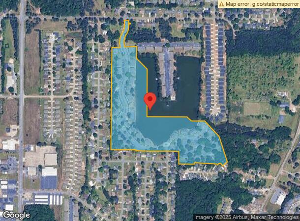  206 Northlake Dr, Warner Robins, GA Parcel Map