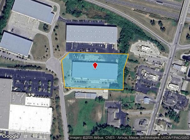 20 Hunter Pl, Bellefontaine, OH Parcel Map