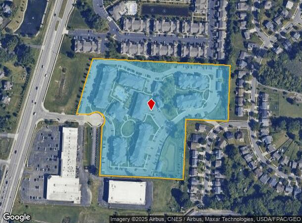  845 Tapestry Dr, Lewis Center, OH Parcel Map