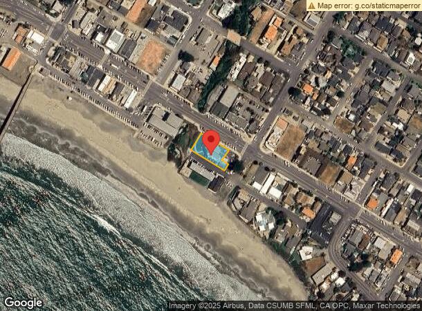  1 N Ocean Ave, Cayucos, CA Parcel Map