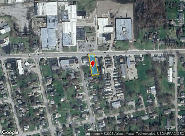  214 E Linfoot St, Wauseon, OH Parcel Map