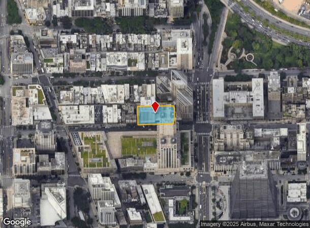 100 E Walton St, Chicago, IL Parcel Map