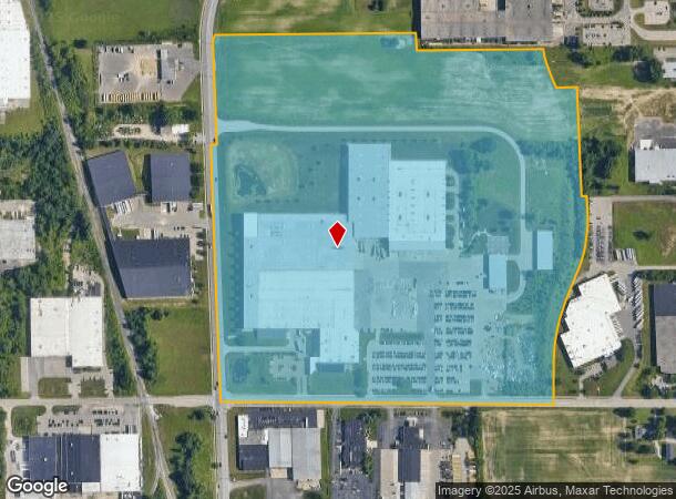 725 E 40Th St, Holland, MI Parcel Map