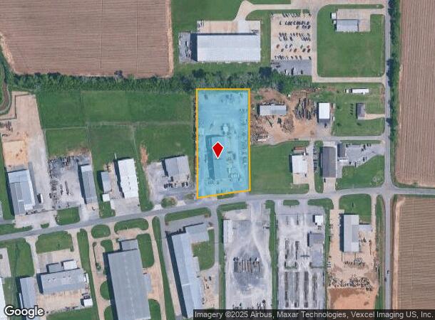 1042 Petroleum Pky, Broussard, LA Parcel Map