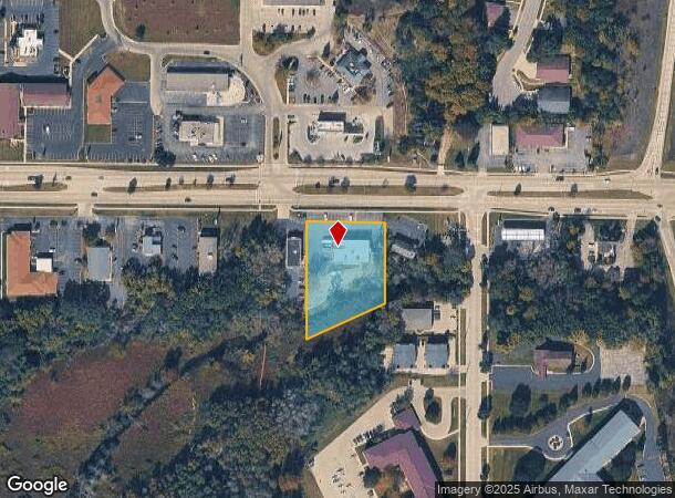  2361 W Washington St, West Bend, WI Parcel Map