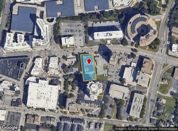  203 E Joppa Rd, Towson, MD Parcel Map