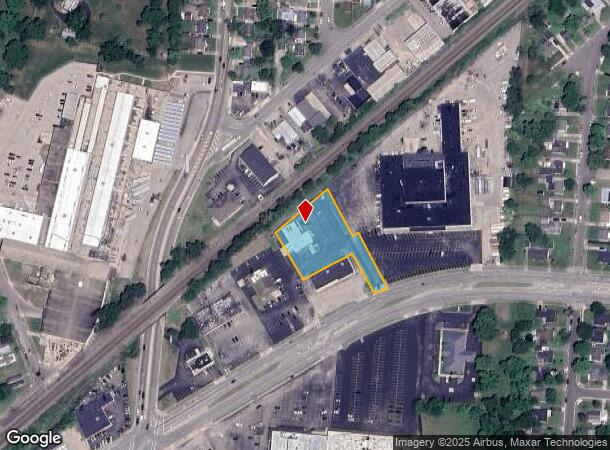  660 N University Blvd, Middletown, OH Parcel Map