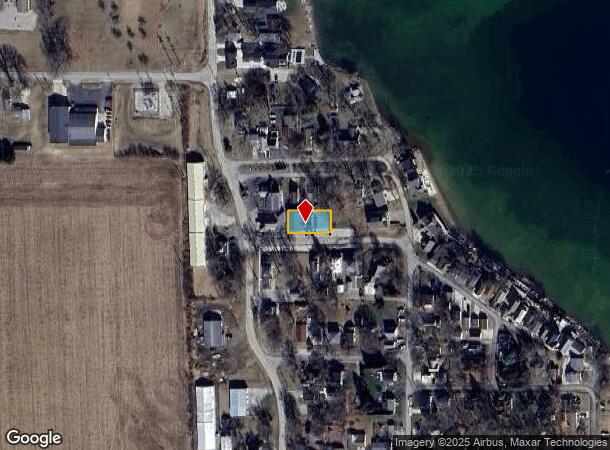  110 Walnut St, Manitou Beach, MI Parcel Map
