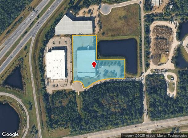 3055 Tech Park Way, Deland, FL Parcel Map