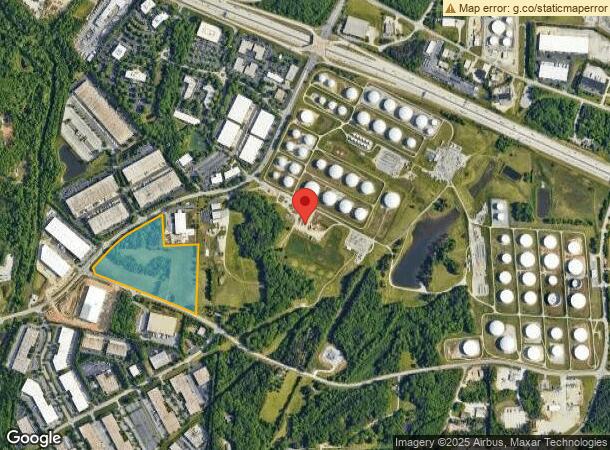  415 Gallimore Dairy Rd, Greensboro, NC Parcel Map