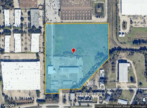  4318 Northfield Ln, Houston, TX Parcel Map