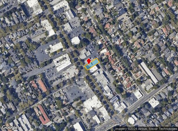  1292 Lincoln Ave, San Jose, CA Parcel Map