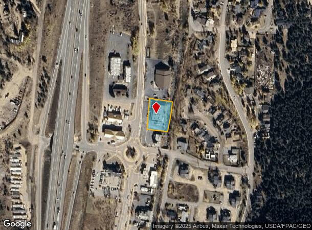 1510 Argentine St, Georgetown, CO Parcel Map