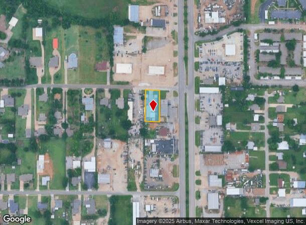 806 Nw 35Th St, Moore, OK Parcel Map