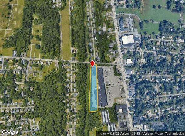 601 Metacom Ave, Warren, RI Parcel Map