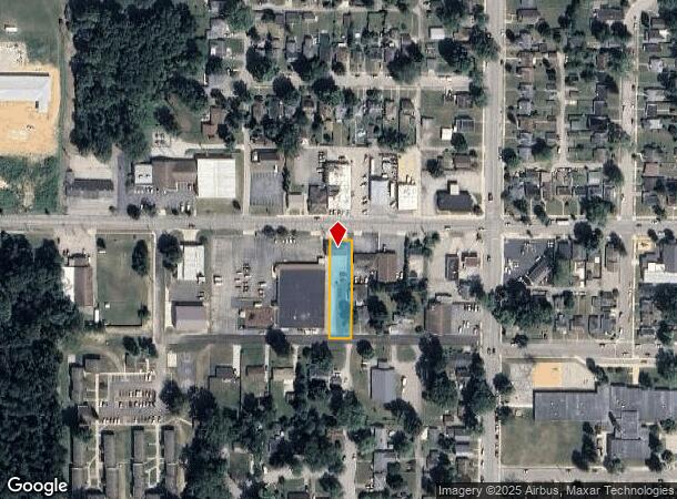  1835 W Main St, Richmond, IN Parcel Map