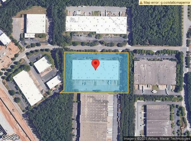  8005 Second Flags Dr, Austell, GA Parcel Map