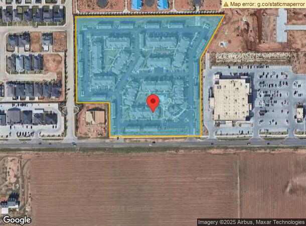  5240 114Th St, Lubbock, TX Parcel Map